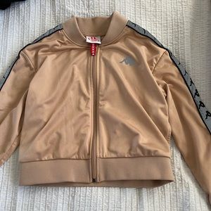 Kappa long sleeve jacket crop top